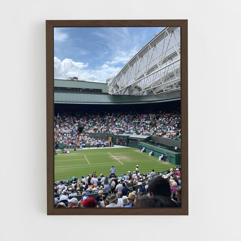 Poster Wimbledon en Ferveur – affiche Tennis (vue 5)